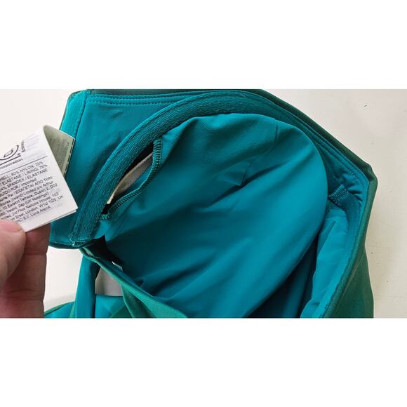 NWT 32D / DD Athleta Maldives Bikini Top Surf Blur Gables ombre full coverage - Picture 5 of 6